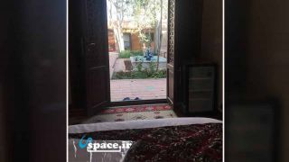 نمای اتاق دبل رو به حیاط - هتل سنتی آریو - اصفهان